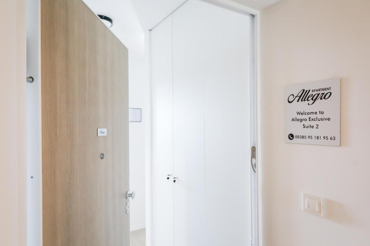 Allegro Exclusive Suite 2 With Private Parking And Balcony Zadar Exterior photo